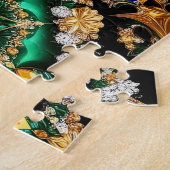 Puzzle Design moderne abstrait Couleurs brésilienn (Côté)