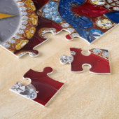 Puzzle Design moderne abstrait Couleurs colombienn (Côté)