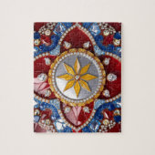 Puzzle Design moderne abstrait Couleurs colombienn (Vertical)