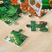 Puzzle Design moderne abstrait Irlande Couleurs (Côté)