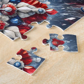 Puzzle Design moderne abstrait Norvège Couleurs (Côté)