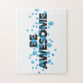 Puzzle Design moderne, dynamique, audacieux, ludique Soye (Vertical)