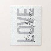 Puzzle Design moderne, simple, chic, cool Love Nouveau Me (Vertical)