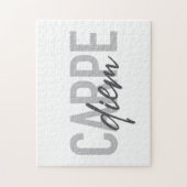 Puzzle Design moderne, simple, urbain, cool Carpe Diem (Vertical)