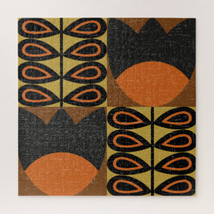 Puzzle Design scandinave : Motif Vintage sans couture