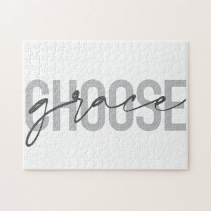 Puzzle Design simple, moderne, urbain, cool Choisir Grace