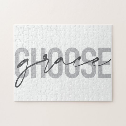 Puzzle Design simple, moderne, urbain, cool Choisir Grace (Horizontal)