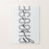 Puzzle Design simple, moderne, urbain, cool Choisir Grace (Vertical)