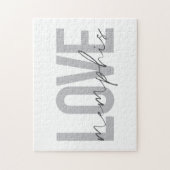 Puzzle Design simple, moderne, urbain, cool Love Memphis (Vertical)