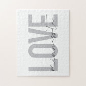 Puzzle Design simple, moderne, urbain, cool Love Minnesot (Vertical)