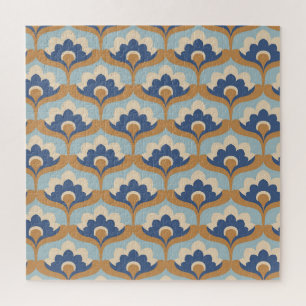 Puzzle Design vintage Floral Sans Maille.