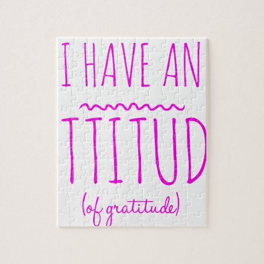 Puzzle Désintoxication aa de récupération de gratitude (Vertical)