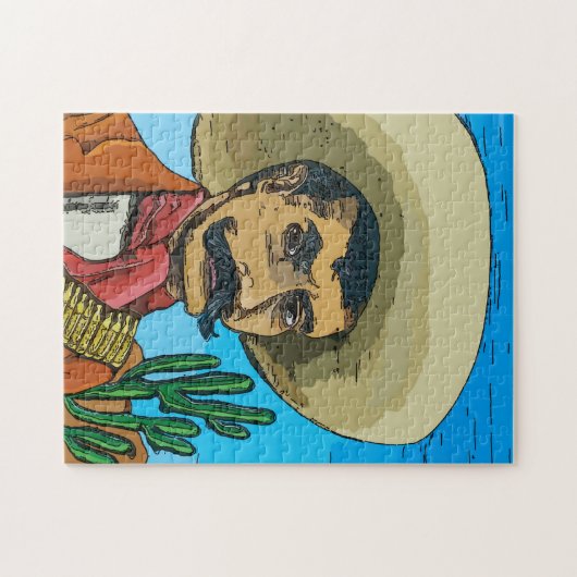 Puzzle Desperado dans le désert (Horizontal)