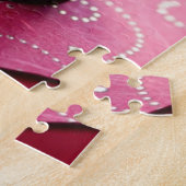 Puzzle Dessert blanc de mousse de chocolat (Côté)