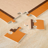 Puzzle Dessert de portion de gâteau de la couche de colib (Côté)