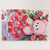 Puzzle dessert fraise (Horizontal)