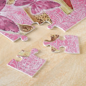 Puzzle dessert français de gâteau de biscuits de (Côté)