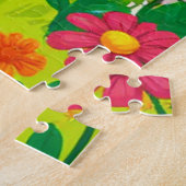 Puzzle Dessin animé d'ours brun mignon (Côté)