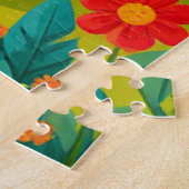Puzzle Dessin animé d'ours brun mignon (Côté)