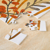 Puzzle dessin animé Sea Otter Flottant dans l'océan (Côté)