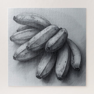 Puzzle Dessin au crayon de banane à couper le souffle