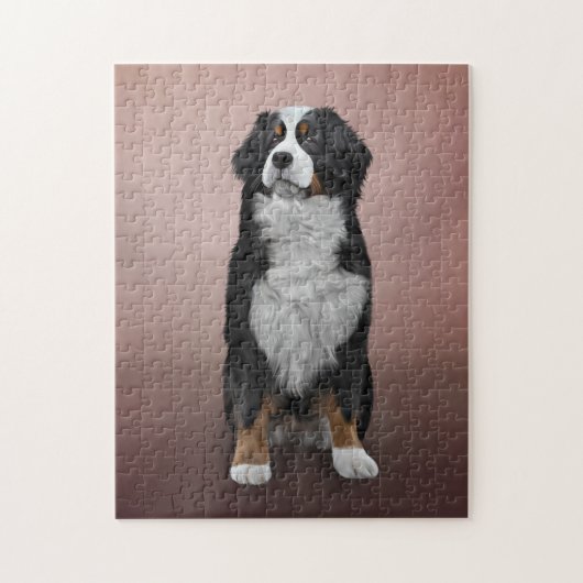 Puzzle Dessin Bernese Mountain Dog (Vertical)
