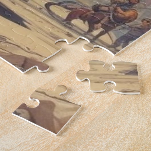 Puzzle Dessin d'art pop de Gorilla Bodybuilder (Côté)