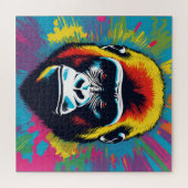 Puzzle Dessin de dessin de peinture Gorilla Pop (Horizontal)