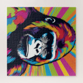 Puzzle Dessin de dessin de peinture Gorilla Pop (Horizontal)