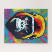 Puzzle Dessin de dessin de peinture Gorilla Pop (Horizontal)