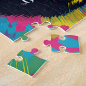 Puzzle Dessin de dessin de peinture Gorilla Pop (Côté)