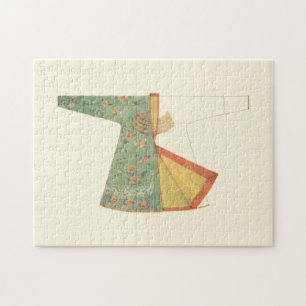 Puzzle Dessin de Kimono semi-fini