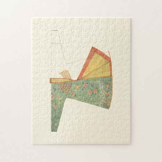 Puzzle Dessin de Kimono semi-fini (Vertical)