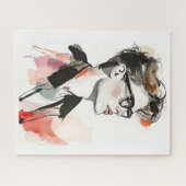 Puzzle Dessin de l'homme Hipster (Horizontal)