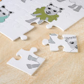 Puzzle Dessin de mouton coloré (Côté)