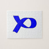 Puzzle Dessin de ruban bleu (Horizontal)