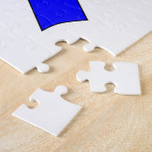 Puzzle Dessin de ruban bleu (Côté)