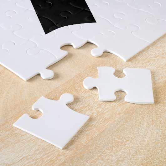 Puzzle Dessin de ruban noir (Côté)