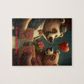 Puzzle Dessin de Saint Valentin (Horizontal)