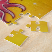 Puzzle Dessin drôle de clown (Côté)