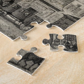 Puzzle Dessin du monument de la Porte Saint-Denis (Côté)