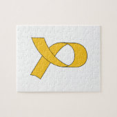 Puzzle Dessin du ruban or (Horizontal)