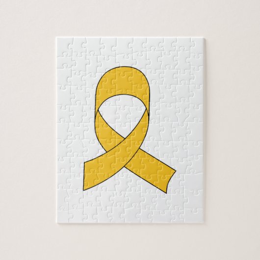 Puzzle Dessin du ruban or (Vertical)