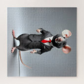 Puzzle dessin humoristique de souris (Horizontal)