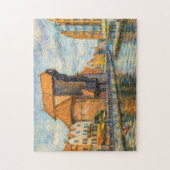 Puzzle Dessin pastel de la grue historique Danzig à da (Vertical)