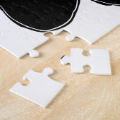 Puzzle Dessin Paw Chien En Noir (Côté)