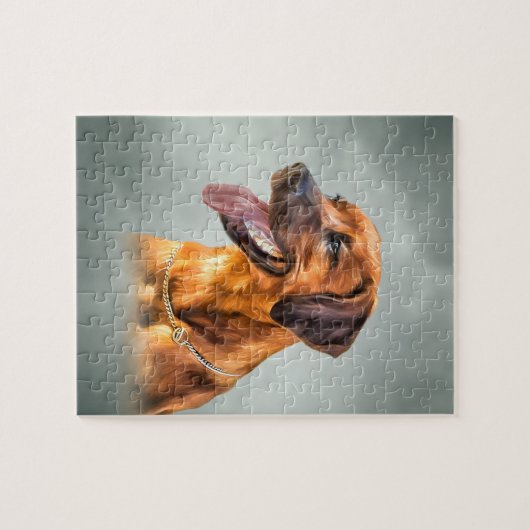 Puzzle Dessin Rhodesian Ridgeback (Horizontal)