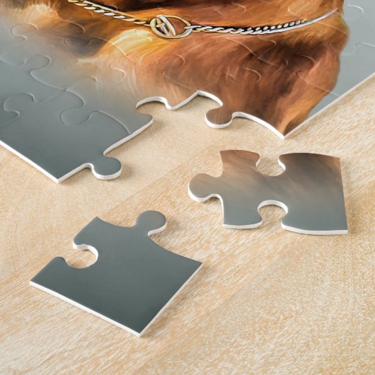 Puzzle Dessin Rhodesian Ridgeback (Côté)