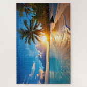 Puzzle Destination de plage tropicale (Vertical)