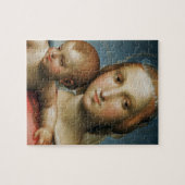 Puzzle Détail de <Virgin and Child> Attribué à Rapha (Horizontal)